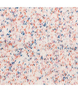 Fil à tricoter CREATIVE COTTON PRINT ARAN - Rico Design Bleu (022)