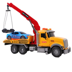 Camion Dépaneuse avec une voiture 1/20 - Orange - MGM