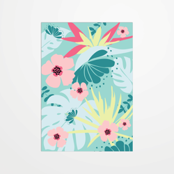 Carte postale - Claire Priou - Tropical 1 - 14,8 x 10,5 cm - Made in France