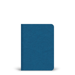 Le cahier Poche - Pages pointillées - Bleu - 105 x 150 mm - Made in France