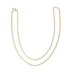 Chaîne à maillons, or, 50cm, 2x3mm, 1 pce.