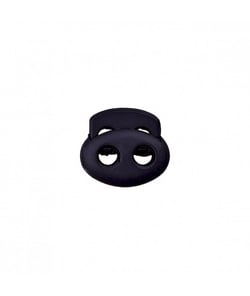 2 Stop cordons 2 trous 15mm - Prym Marine Bleu