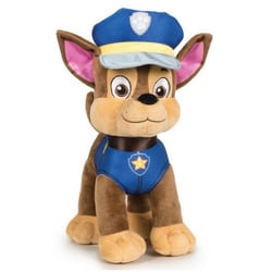 Peluche chien chase 20 cm - pat' patrouille - peluche licence