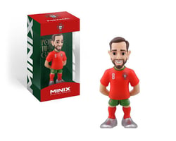 Minix - Football Stars #214 - Portugal - Bruno Fernandes - Figurine à collectionner 12 cm
