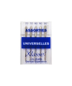 Aiguilles universelles pour machines - KLASSE taille n°Assorties 70 à 90