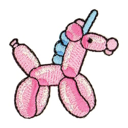 Ecusson thermocollant animal ballon licorne 3.5x3.5cm