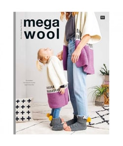 Livre spécial MEGA WOOL - Rico Design Ecru