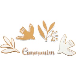 25 Confettis à Parsemer Communion Birdy