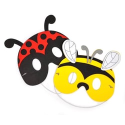 MégaCréa DIY - Masque pour enfant Insectes 2 pièces