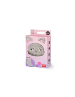 Chaussettes Legami - Kitty - Gris - Référence cs0001 - Taille 35/42