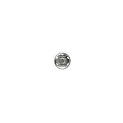4 boutons pression argent à coudre 19mm