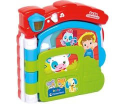 Livre d'éveil Baby – la ferme interactive – Clementoni