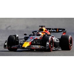 Voiture Miniature de Collection - SPARK - RED BULL RB18 - Vainqueur GP Belgique 2022 - 1/43 - Bleu/Rouge/Jaune