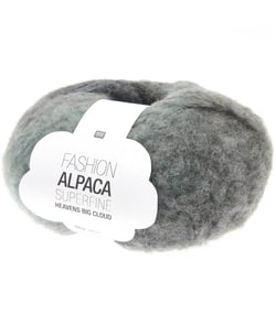 Fil de laine à tricoter Fashion Alpaca Superfine Heavens Big Cloud - 100GR - Rico Design 03 Multicolore Vibrant