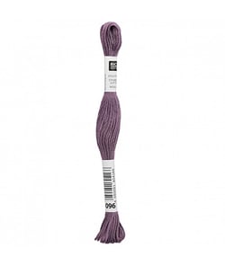 Fil à broder mouliné Uni - Rico Design 096 Violet