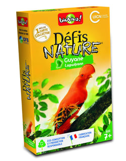 Defis Nature – Guyane jeux de cartes - Bioviva - Jaune