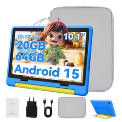 Tablette enfant KOTSREN Android 15 Bleu 10.1 pouces