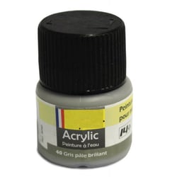 Gris Pâle brillant acrylique 12ml