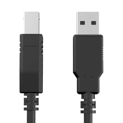 Force Power Câble USB-B Mâle vers USB-A Mâle 2.0 pour Imprimante 1.5m Noir