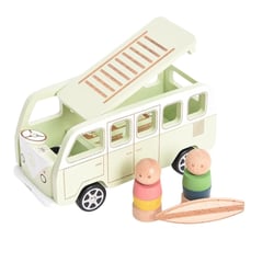 Camping - car d'aventure en bois - Tickit - Vert