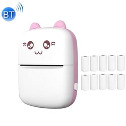 Mini Imprimante Bluetooth Portable Haute Qualité Pour Photos Et Notes Rose YONIS