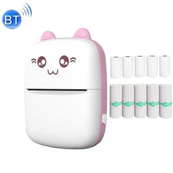 Mini Imprimante Thermique Bluetooth Portable Pour Photos Et Stickers Rose Rose YONIS