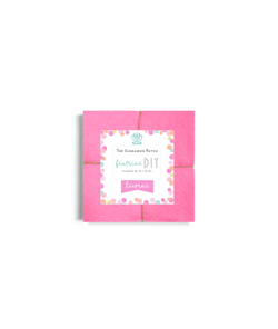 PACK LICORNE - 9 COLORIS DE FEUTRINE 15x15cm EN CAMAIEUX Bleu;Jaune;Orange;Rose;Vert;Violet taille n°15 x 15 cm