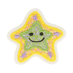 Ecusson thermocollant joli monde de la nature étoile de mer 3x3cm