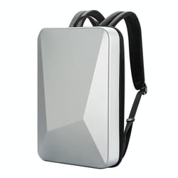 Sac À Dos Ordinateur Étanche Extensible Avec Port USB Pour PC 17.3' Argenté YONIS