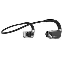 Ecouteurs Bluetooth Sport Sans Fil Avec Mémoire 8GB Et Pédometre Intégré Argent YONIS