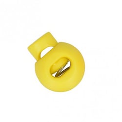 Lot de 10 serre-cordon boule 22mm (Jaune)