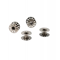 Prima Mercerie | Canettes en métal pour machine | Boîte de 5 | Taille 20,5mm x 11,7mm | Canette centrale pour boîtier CB