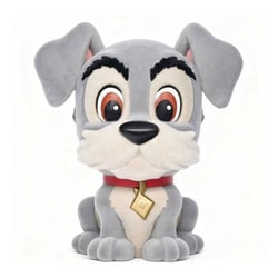 La Belle et le Clochard - Tirelire Clochard (avec flocage spécial) 20 cm