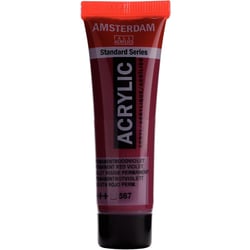 Peinture acrylique en tube - Violet rouge permanent - 567 - Amsterdam - 20ml