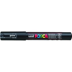 Lot de 6 Marqueurs pointe conique extra-fine POSCA PC1MC 0,7 - 1mm Noir POSCA