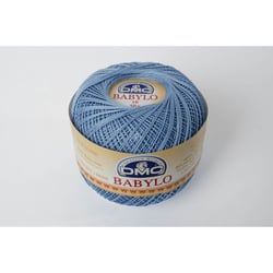Fil à crocheter Babylo Gross. 10 - Col. 799 - Bleu Horizon