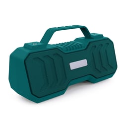 Enceinte Bluetooth 5.0 Portable Karaoke Waterproof 10W Puissance Batterie 1500mAh Vert YONIS