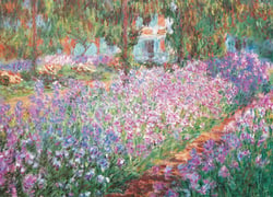 Puzzle 1000 pièces - Claude Monet - Le Jardin de Monet - Eurographics