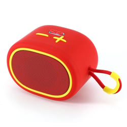 Enceinte Bluetooth Portable Son 360° TWS Puissante Autonomie XL Commande Simple Rouge YONIS