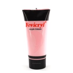 Peinture Acrylique en tube rose pastel 200ml - Amt