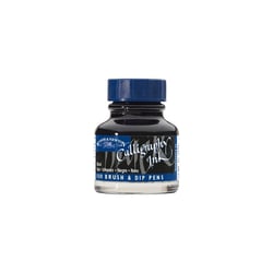 Encre pour calligraphie - Noir - Winsor et Newton - Flacon de 30ml - Beaux-arts