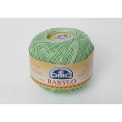 Fil à crocheter Babylo Gross. 30 - Col. 508 - Vert d'eau - 50 G