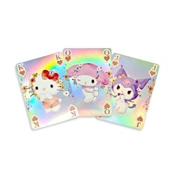 Sanrio - Jeu de cartes à jouer Hello Kitty & Friends Holographic