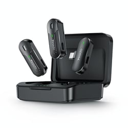 Microphone Sans Fil 2 En 1 Avec Récepteur Type-C Et Boîtier De Charge YONIS