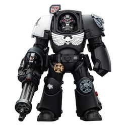 Warhammer 40k - Figurine Raven Guard Terminator 3 with Power Fist and Assault Cannon 14 cm - Joy Toy (CN)
