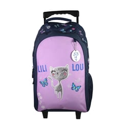 Sac à dos à roulettes Lili Lou Violet BAGTROTTER