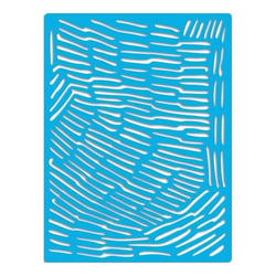 Pochoir plastique souple réutilisable 18,5 x 14,5 cm Fabrika Decoru TEXTURE 449