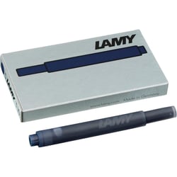 Cartouche d'encre - Bleu/Noir - Grande taille - Compatible stylos LAMY - 5 cartouches