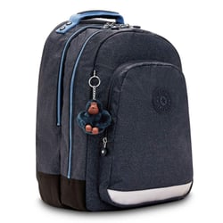 Grand Sac à Dos Kipling Class Room 43 CM - Compartiment pour Ordinateur True Blue Glitter