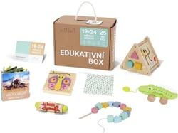 Coffret pédagogique jouets premiers ages - EliNeli - Beige